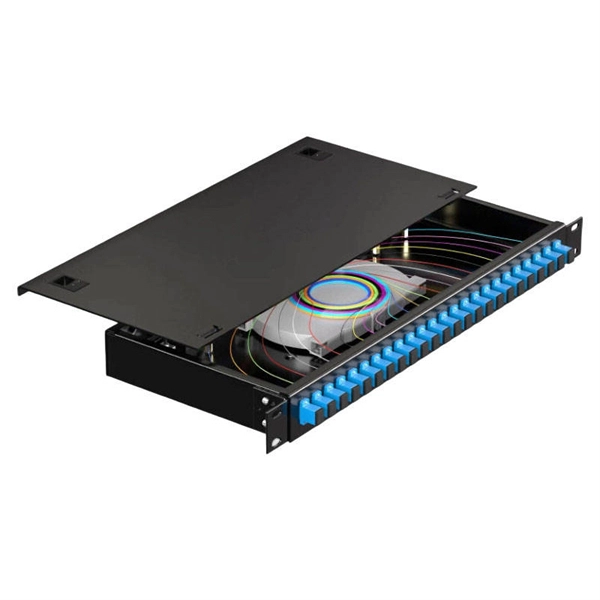 Low-cost temporary power distribution box