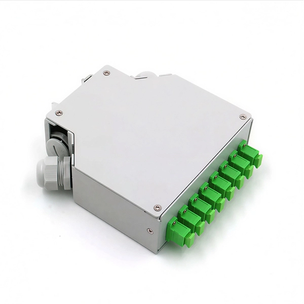 How to lay fiber optic cables in an indoor iron trough 